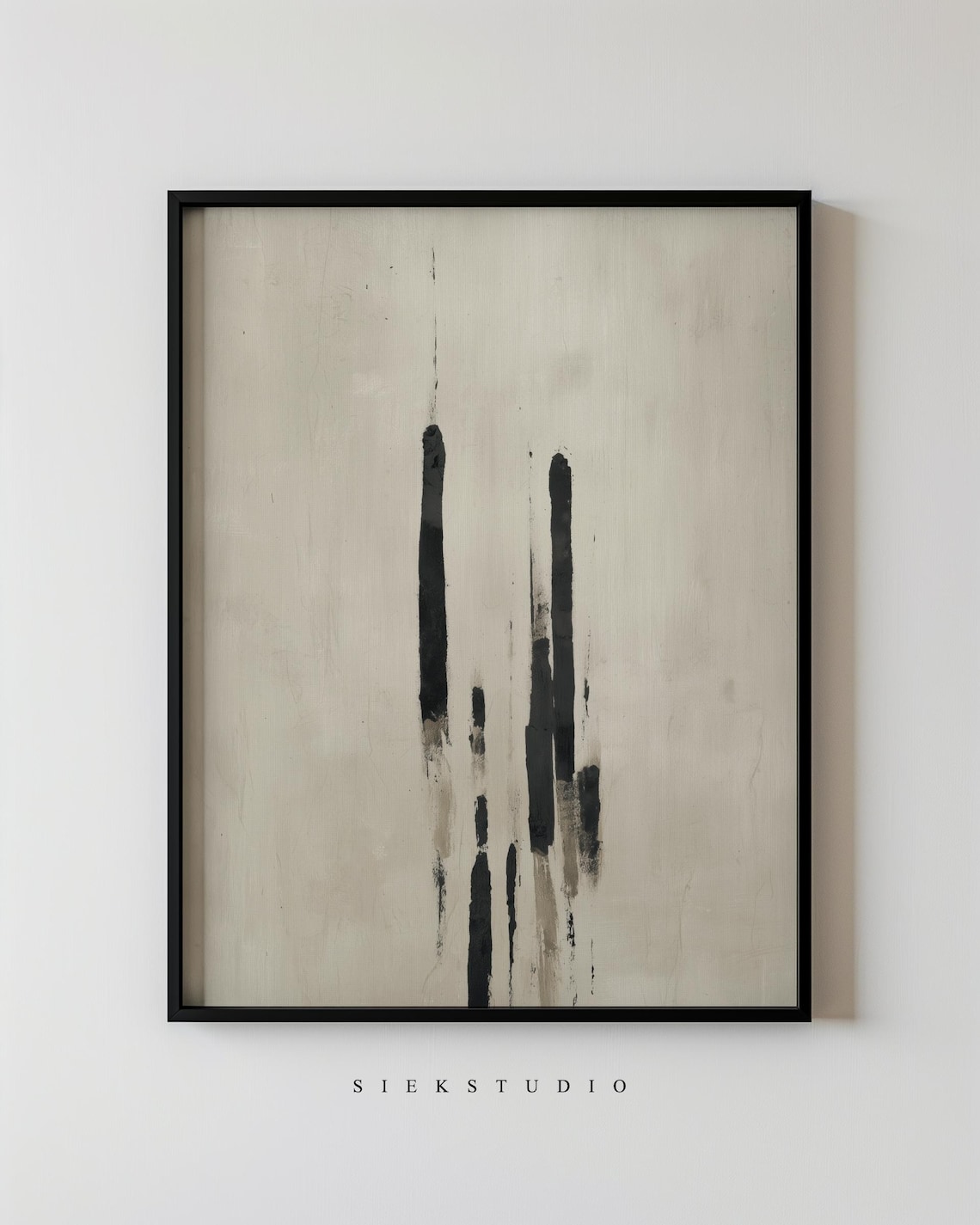 Modern Abstract Minimalist Lines, Art Print