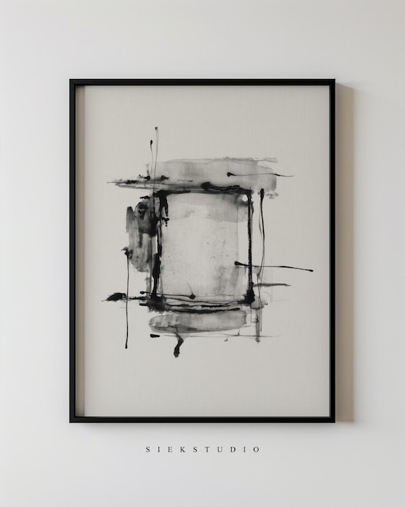 Minimalist Abstract Wall Art, Wall Art Print