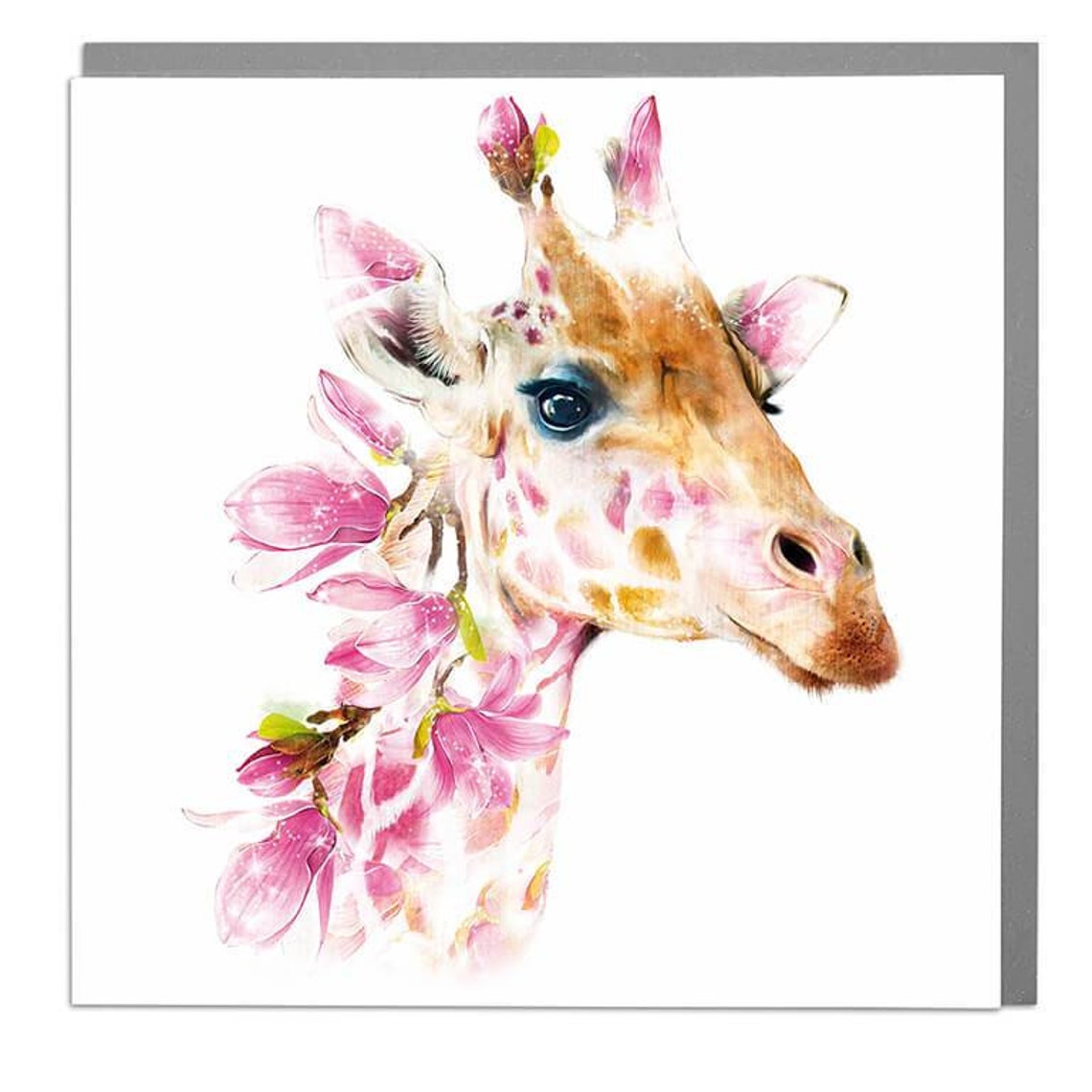 Giraffe Greeting Card