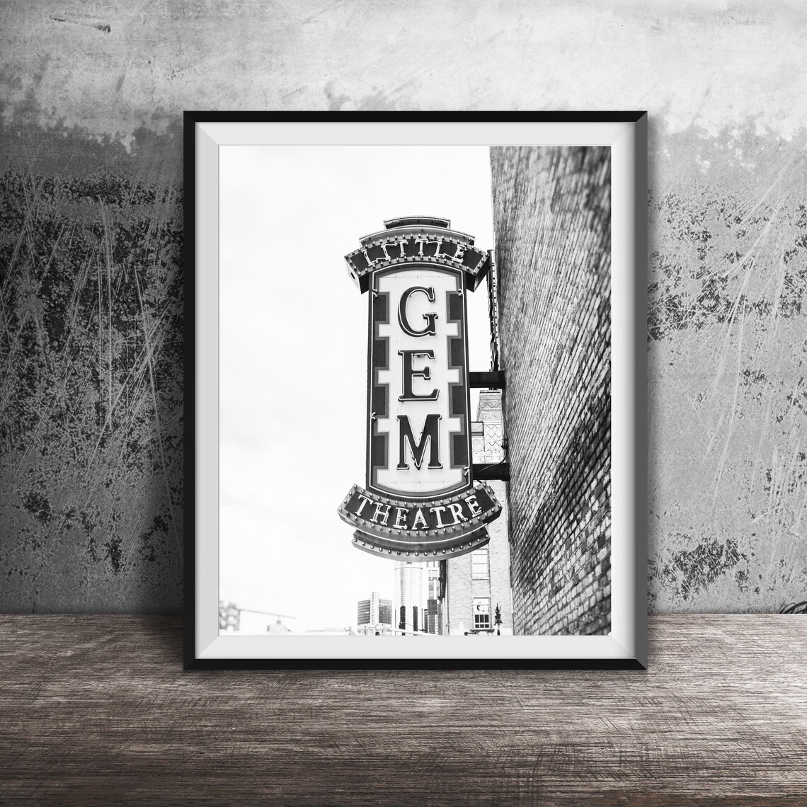 Detroit Little Gem Theatre Photography Print - Image 2