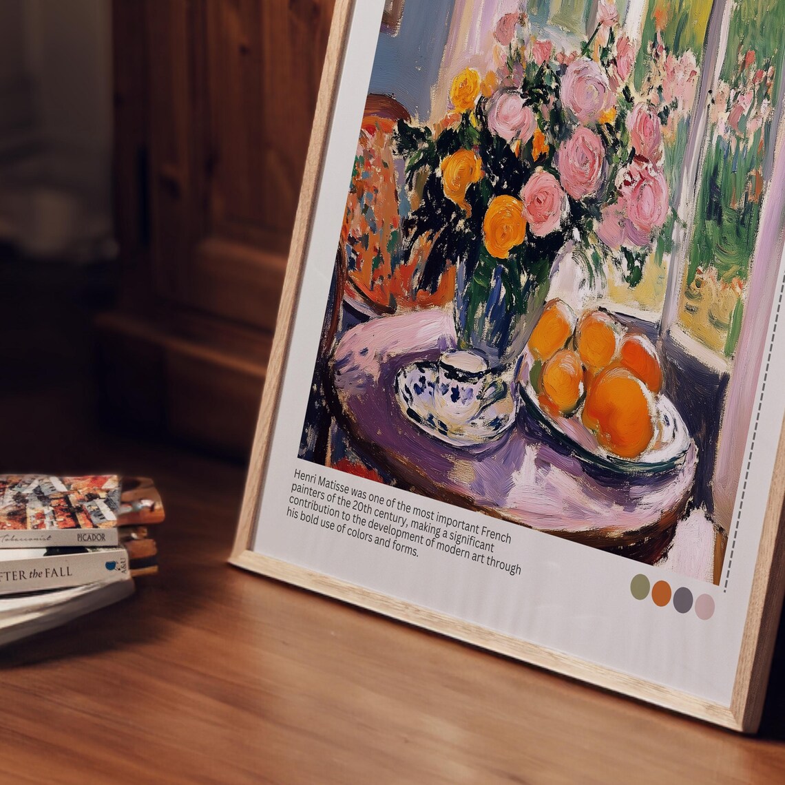 Henri Matisse Roses Still Life Impressionist Floral Art Poster - Image 4