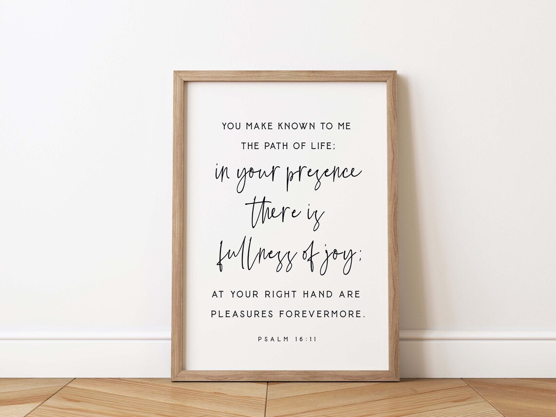 Psalm 1611 In Your Presence, Fullness Of Joy - Image 2