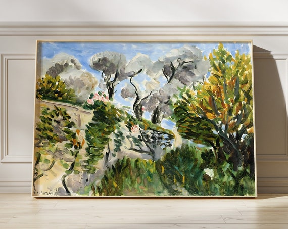 Henri Matisse Olive Trees Botanical Art Print
