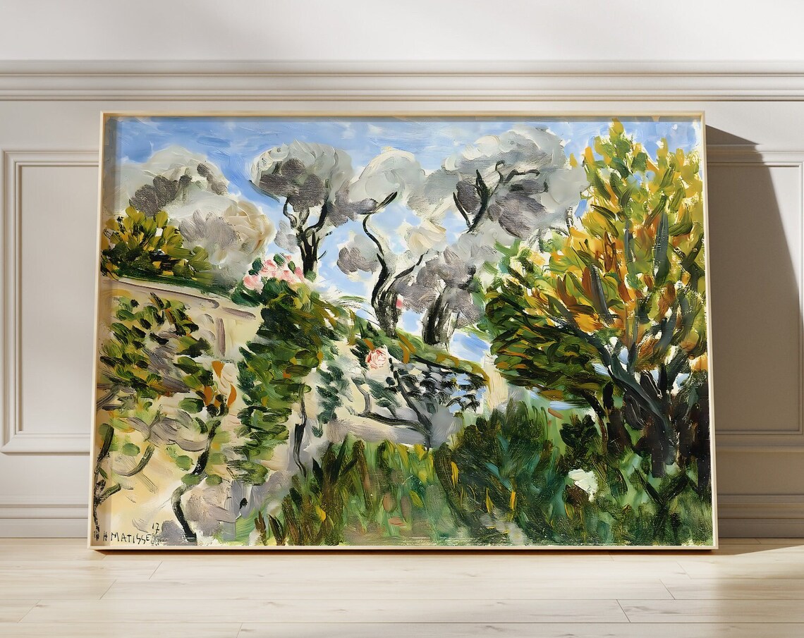 Henri Matisse Olive Trees Botanical Art Print