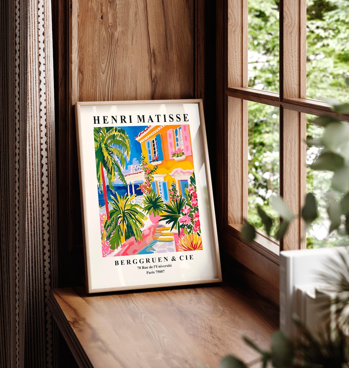 Matisse Villa Architecture Poster, Maximalist Art Print - Image 6
