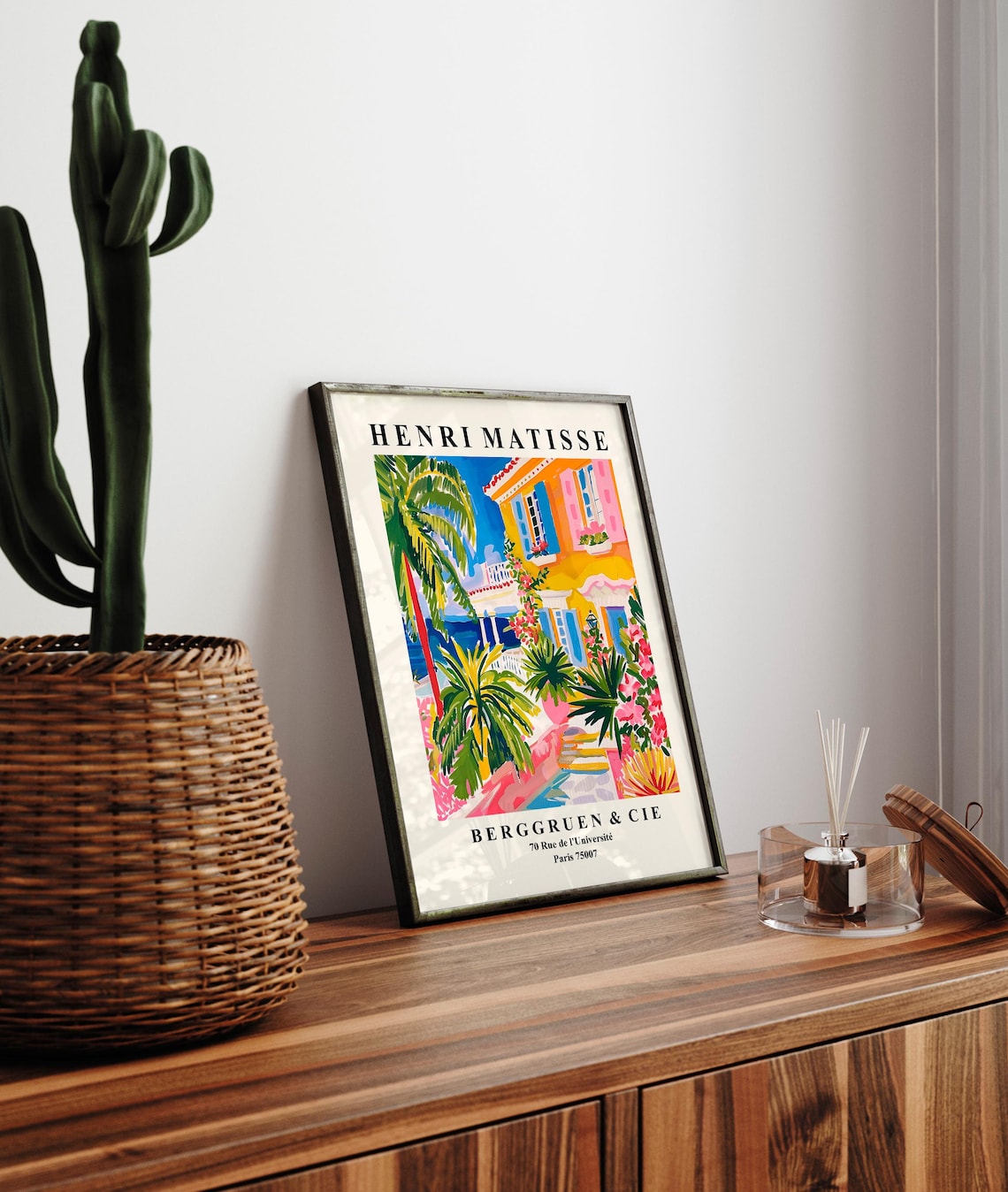 Matisse Villa Architecture Poster, Maximalist Art Print - Image 4