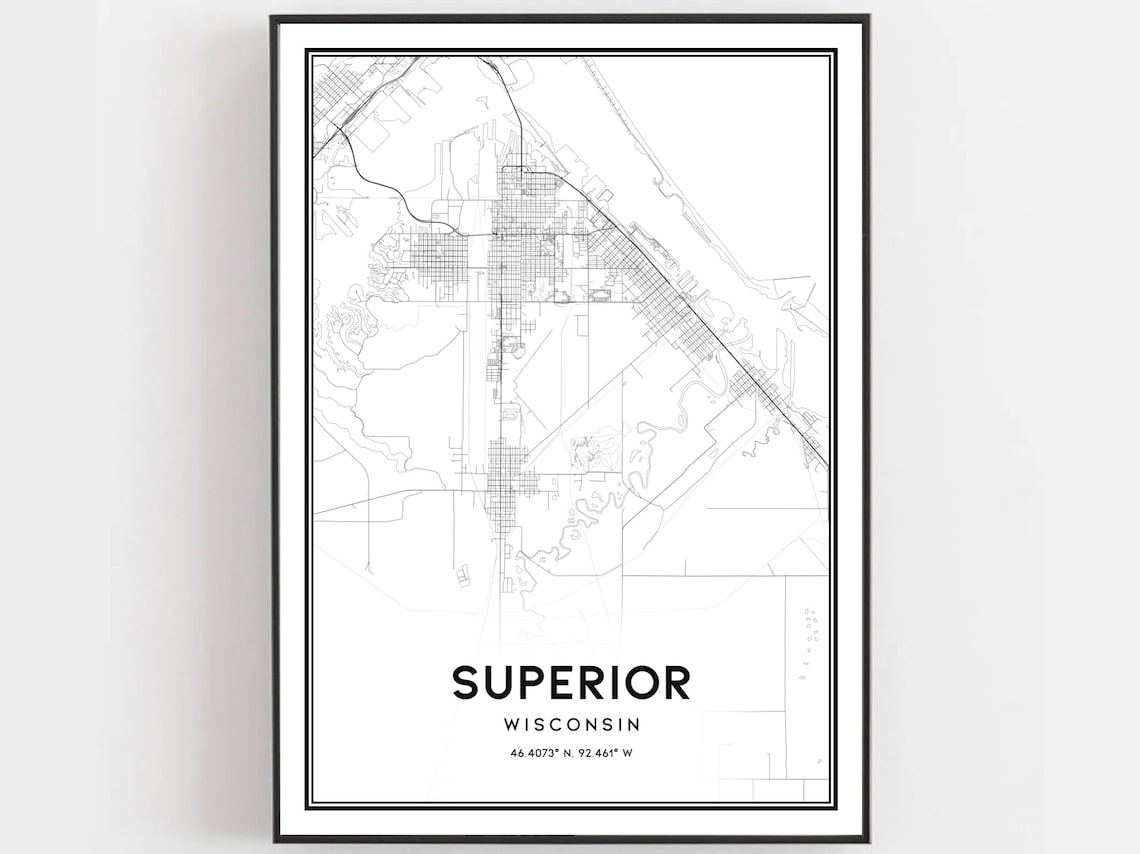 Laurel Mississippi Map Poster, Street Decor