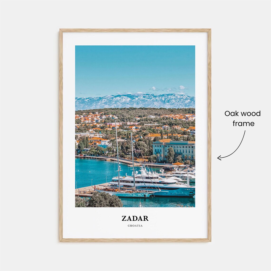 Zadar Travel Poster, Croatia Travel Wall Art - Image 3
