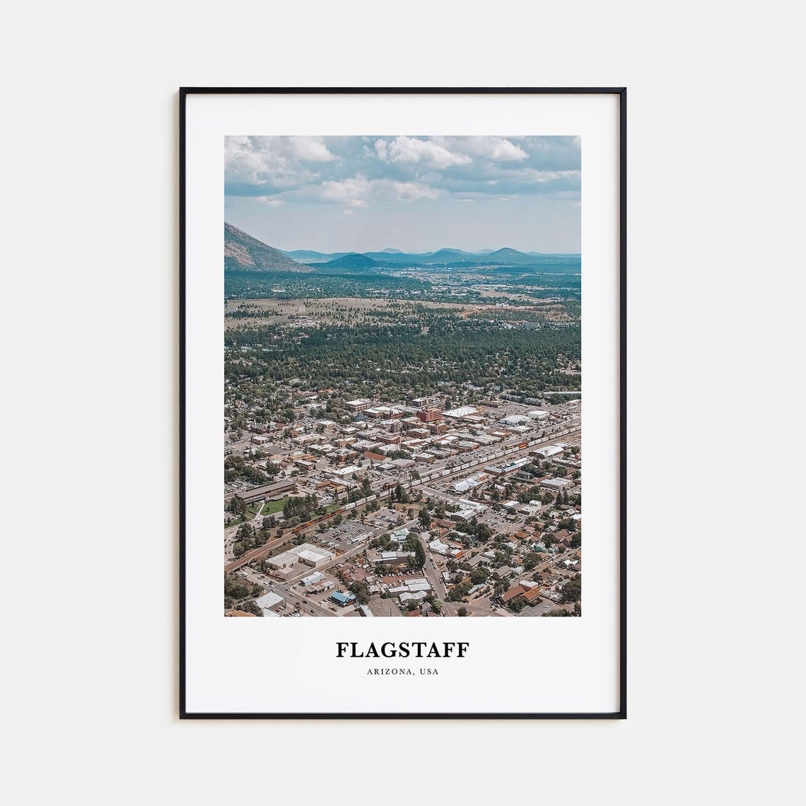 Flagstaff Print Flagstaff Photo Poster Flagstaff Travel Wall Art Flagstaff Map Print Flagstaff Photography Print Arizona Usa