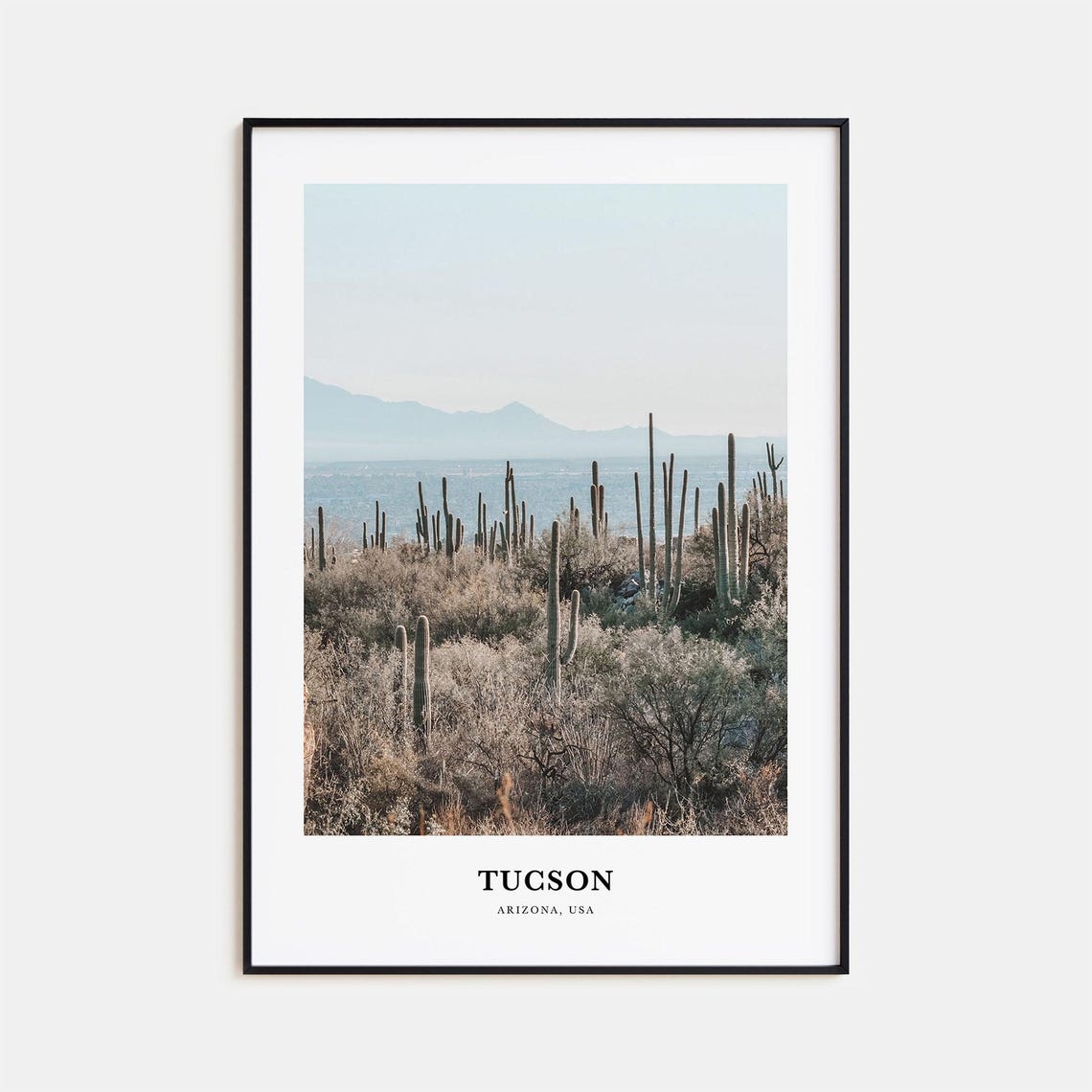 Tucson Print No 1 Tucson Photo Poster Tucson Travel Wall Art Tucson Map Print Tucson Photography Print Tucson Arizona Usa