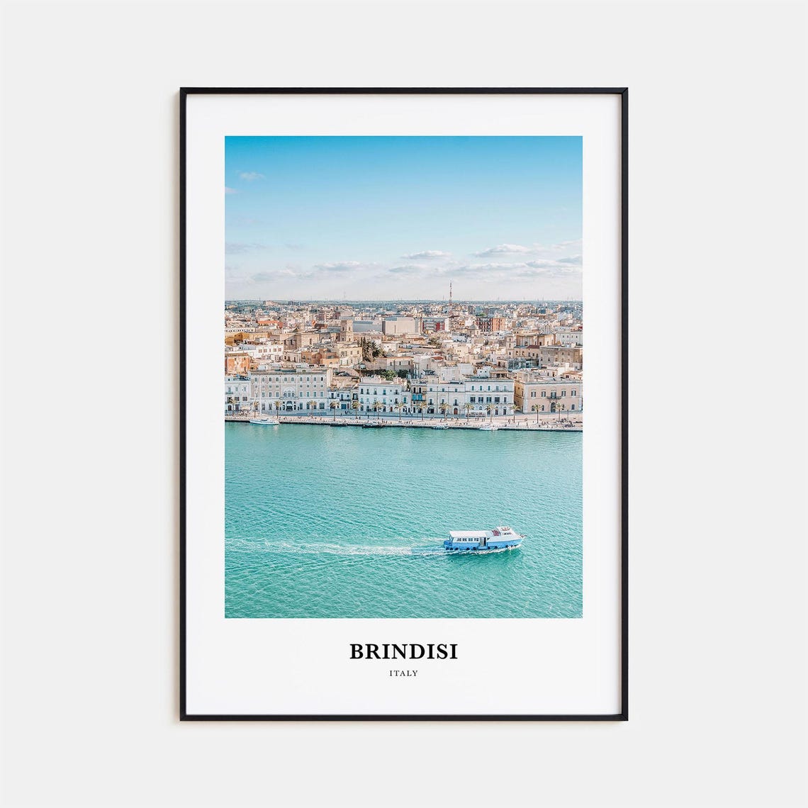 Brindisi Print Brindisi Photo Poster Brindisi Travel Wall Art Brindisi Map Print Brindisi Photography Print Brindisi Wall Dcor Italy