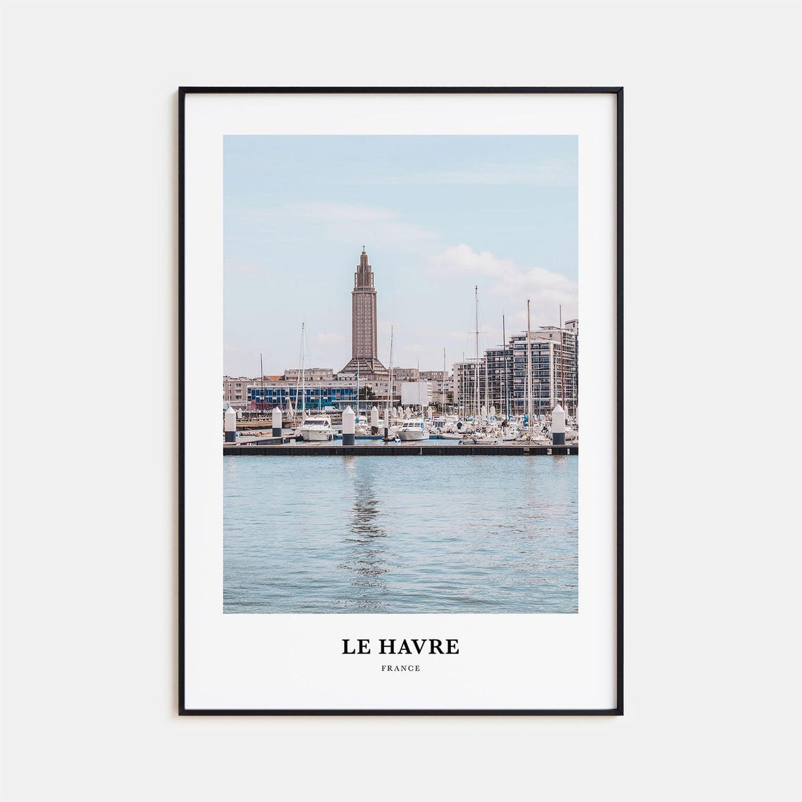 Le Havre Print Le Havre Photo Poster Le Havre Travel Wall Art Le Havre Map Print Le Havre Photography Print Le Havre Wall Dcor France