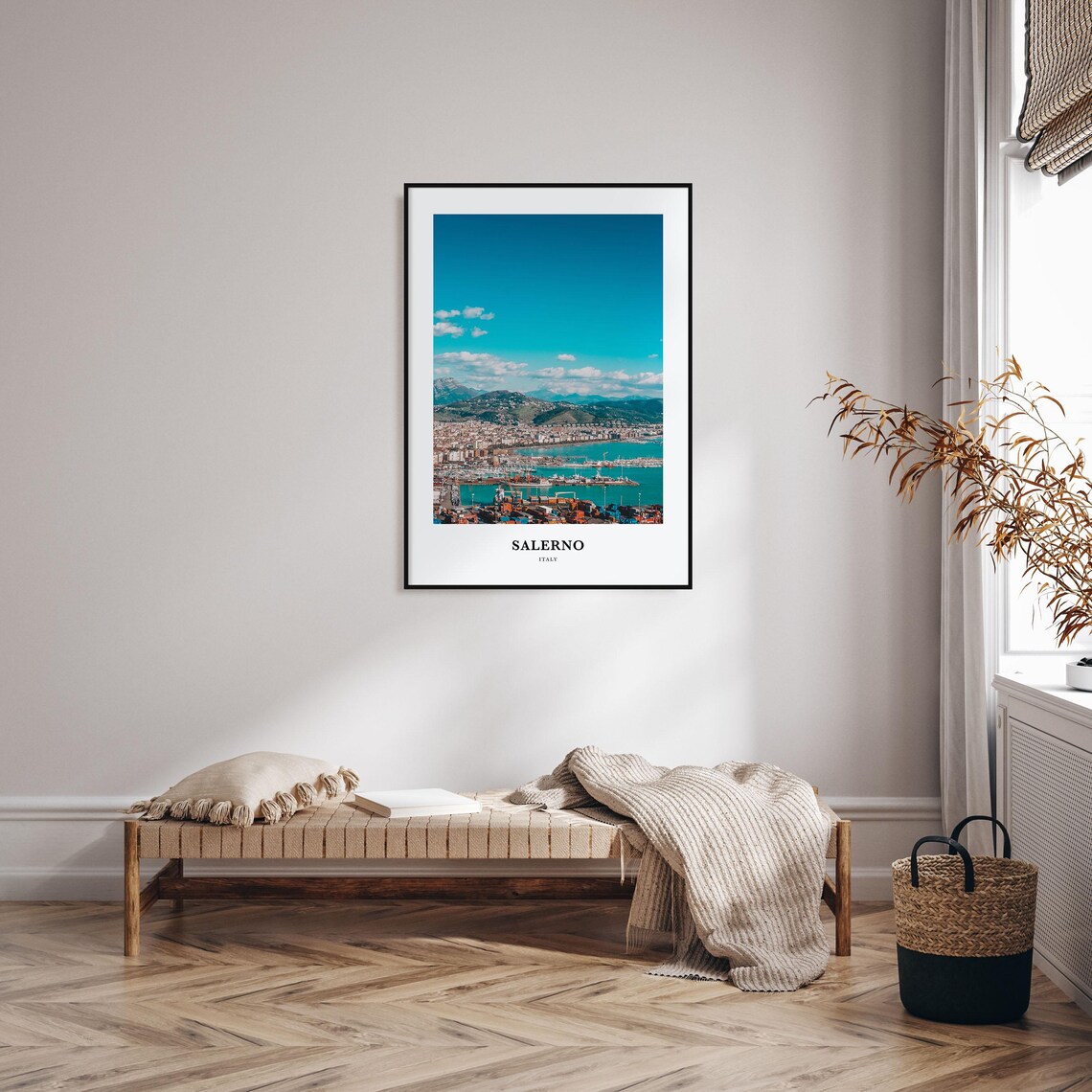 Salerno Travel Poster, Italy Place Wall Art - Image 4