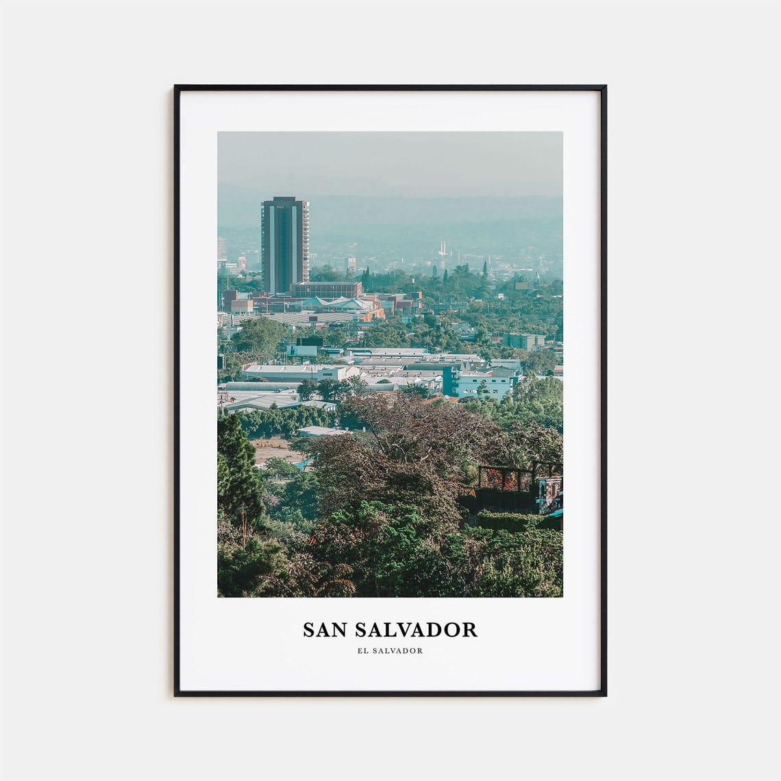 San Salvador Print San Salvador Photo Poster San Salvador Travel Wall Art San Salvador Map Print San Salvador Photography El Salvador