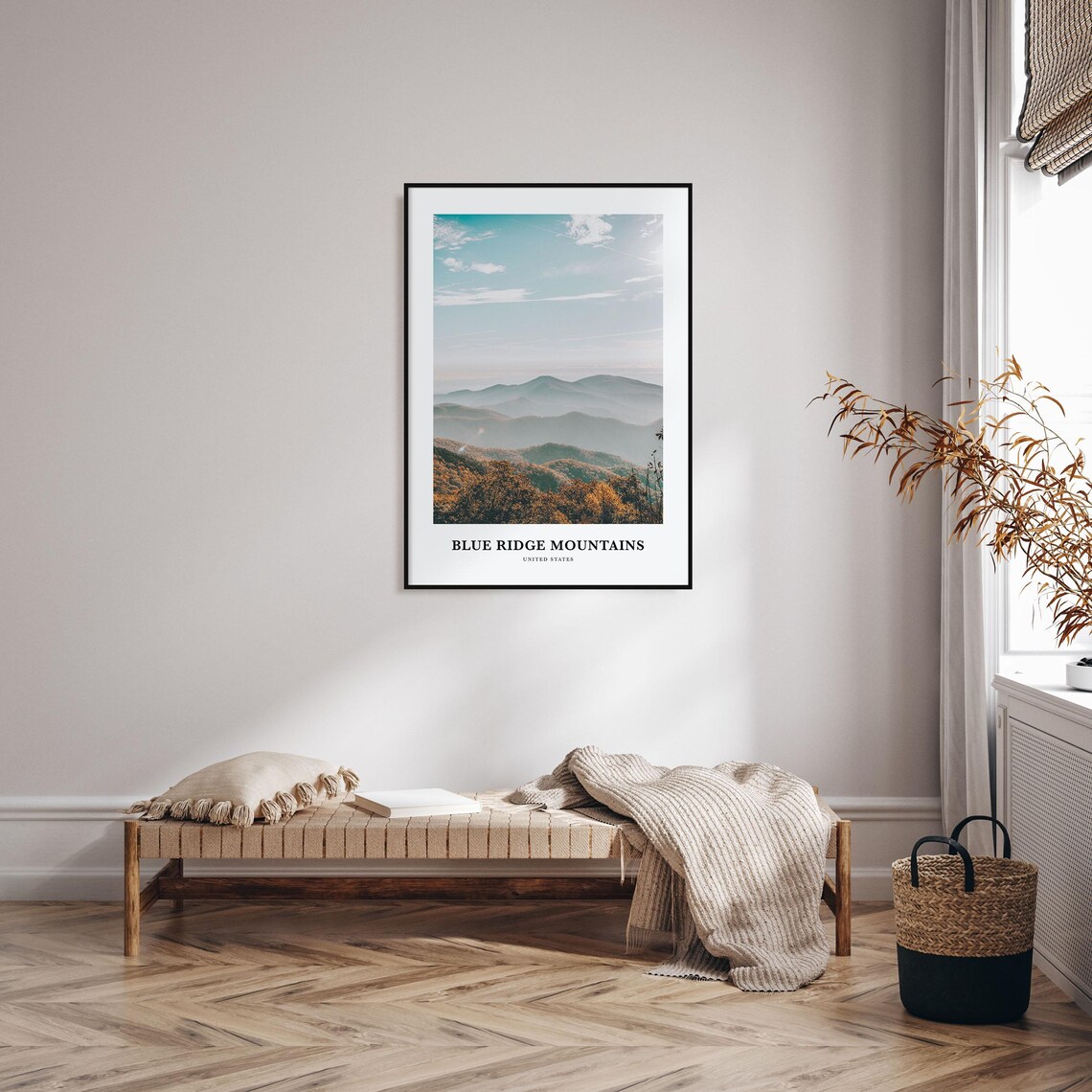 Blue Ridge Mountains Travel Poster, United States - Image 3