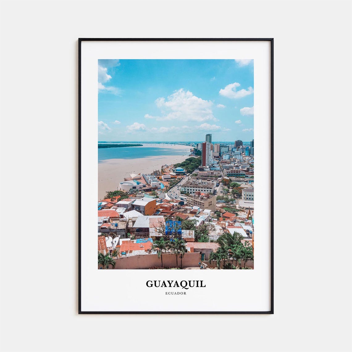 Guayaquil Print Guayaquil Photo Poster Guayaquil Travel Wall Art Guayaquil Map Print Guayaquil Photography Print Ecuador
