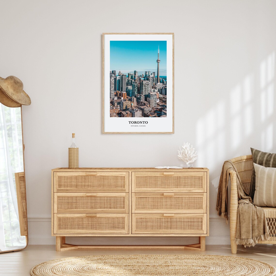 Toronto Travel Poster, Ontario Canada Wall Art - Image 2
