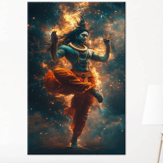 Shiva Personalized Gift, Hindu Art Print