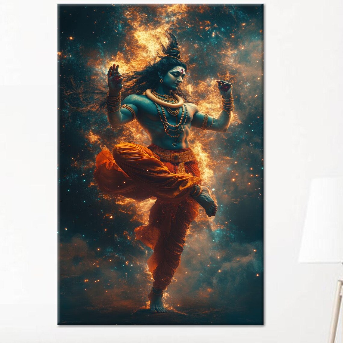 Shiva Personalized Gift, Hindu Art Print