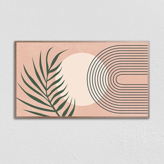 Frame Tv Art Abstract Art Neutral Colors Art Instant Art For Frame Tv