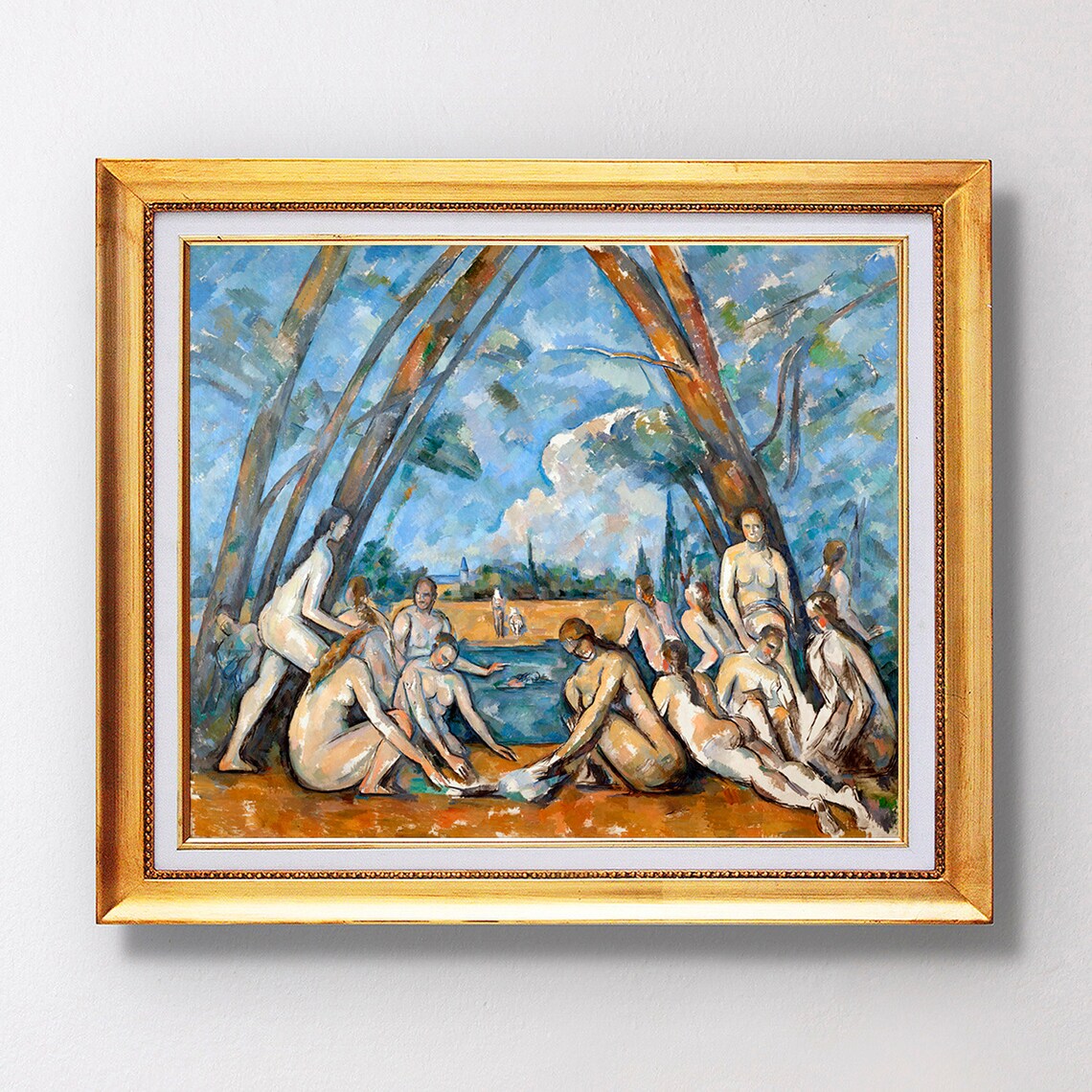 Paul Cezanne The Large Bathers 1906 Fine Art Glice Sku 0278