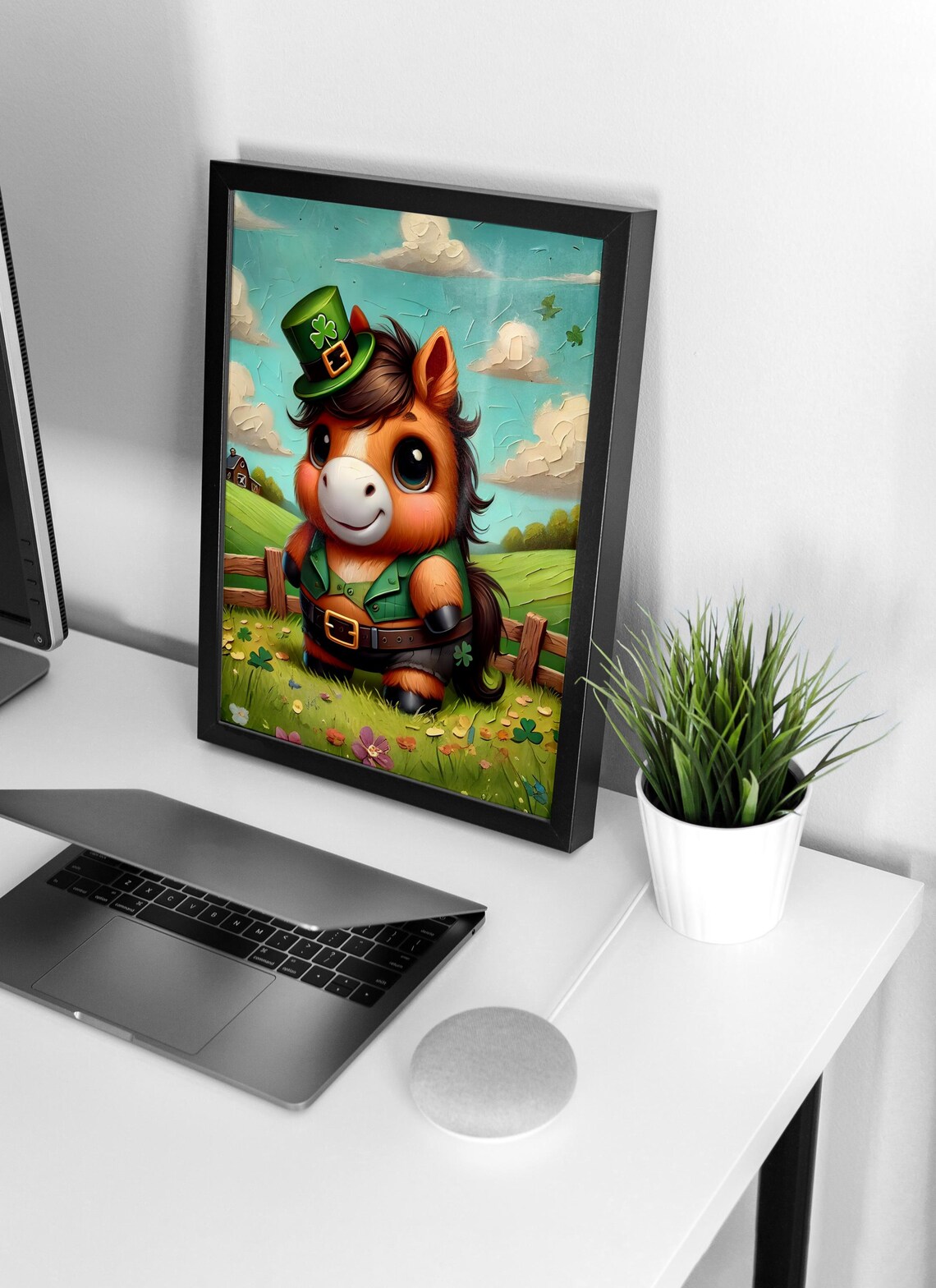 Horse Patrick Day Poster Print, Animal Life - Image 4