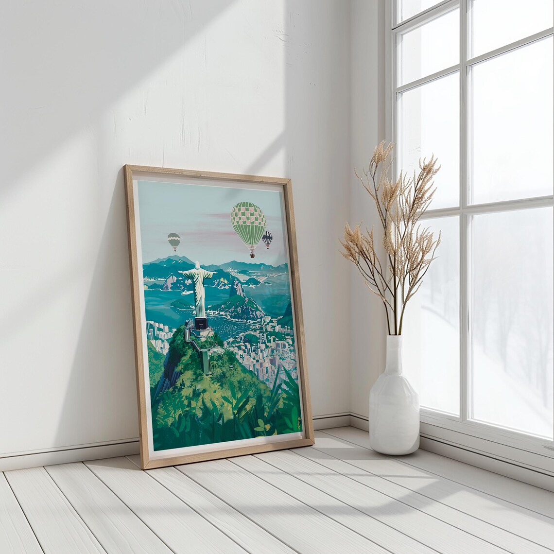 Rio De Janeiro Christ The Redeemer Poster Print - Image 3