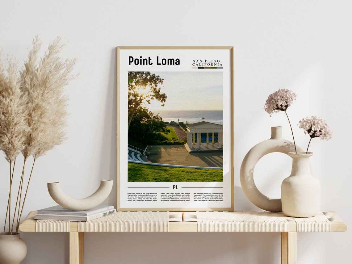 Point Loma Poster Point Loma Print Point Loma Wall Art United States Photo United States Poster United States Print Travel Poster - Image 3