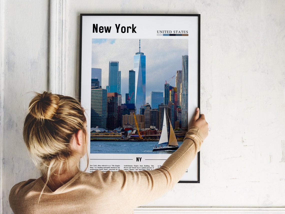 New York Poster New York Print New York Wall Art Ny Photo Ny Poster Ny Print New York Photo Travel Poster - Image 2