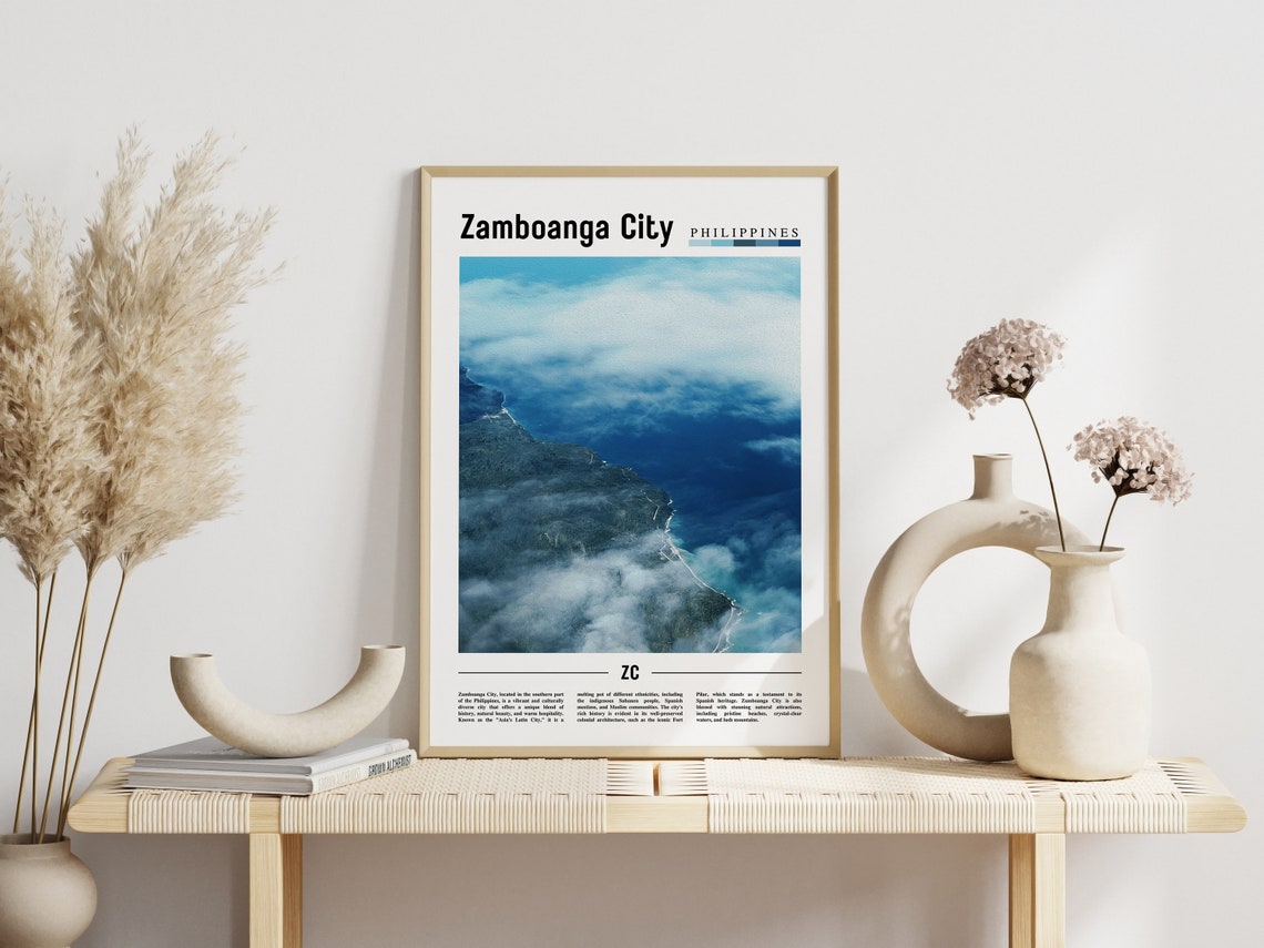 Zamboanga City Poster Zamboanga City Print Zamboanga City Wall Art Asia Print Asia Poster Asia Photo Travel Poster - Image 3
