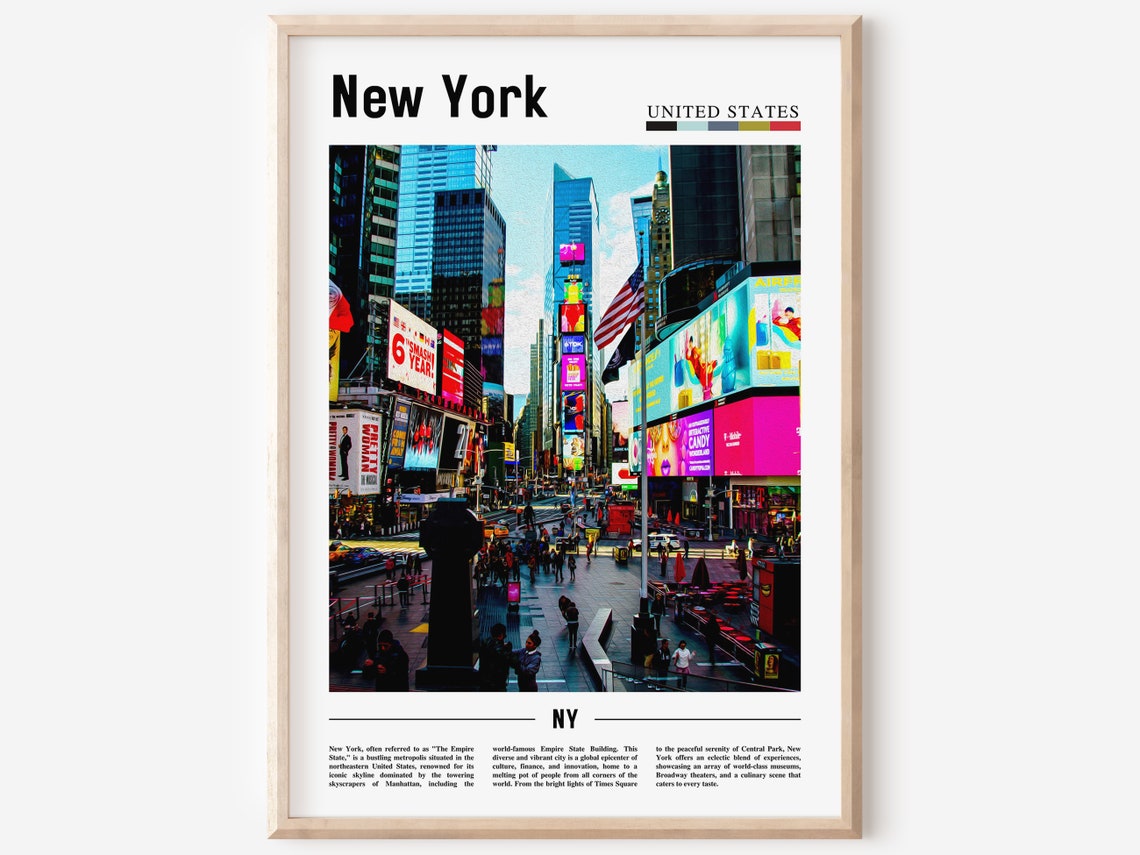 New York Poster New York Print New York Wall Art Ny Photo Ny Poster Ny Print New York Photo Travel Poster