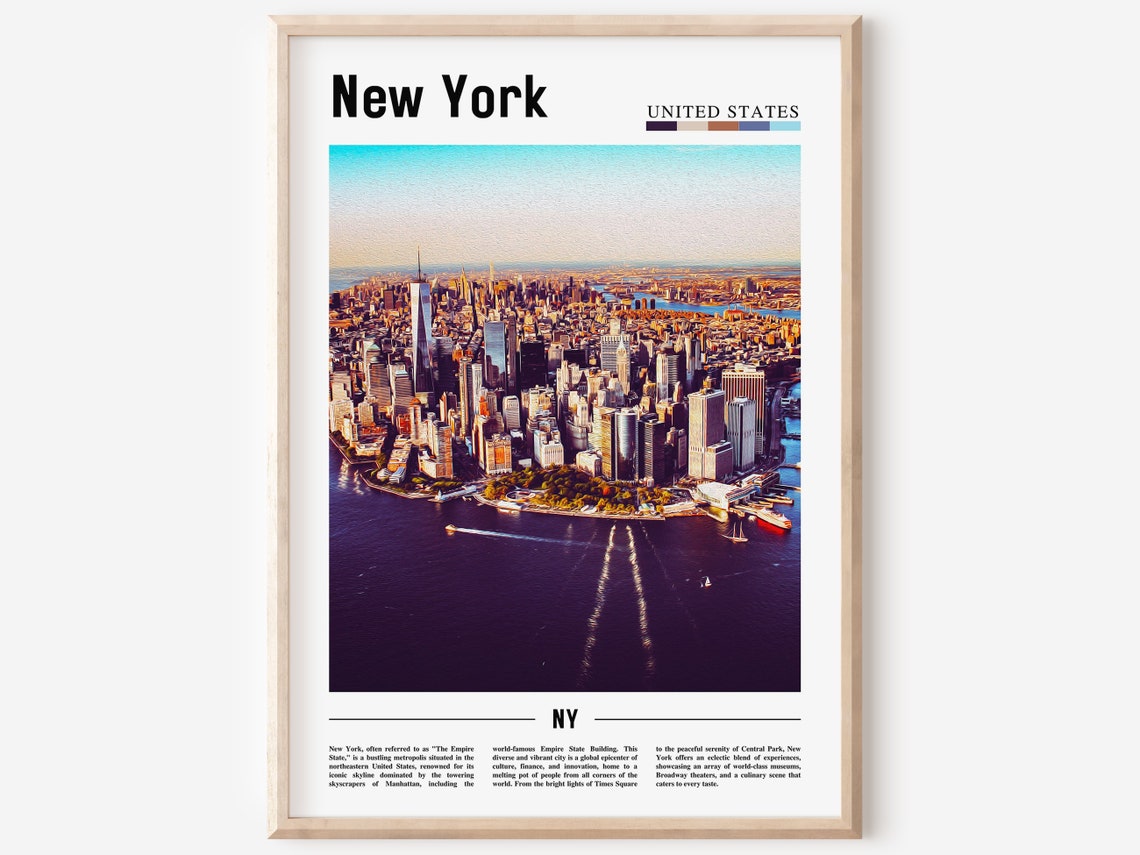 New York Poster New York Print New York Wall Art Ny Photo Ny Poster Ny Print New York Photo Travel Poster