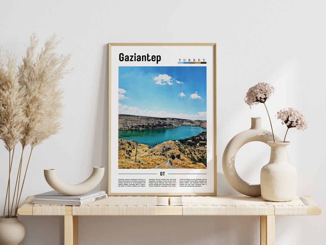 Gaziantep Poster Gaziantep Print Gaziantep Wall Art Europe Photo Europe Poster Europe Print Travel Poster - Image 3