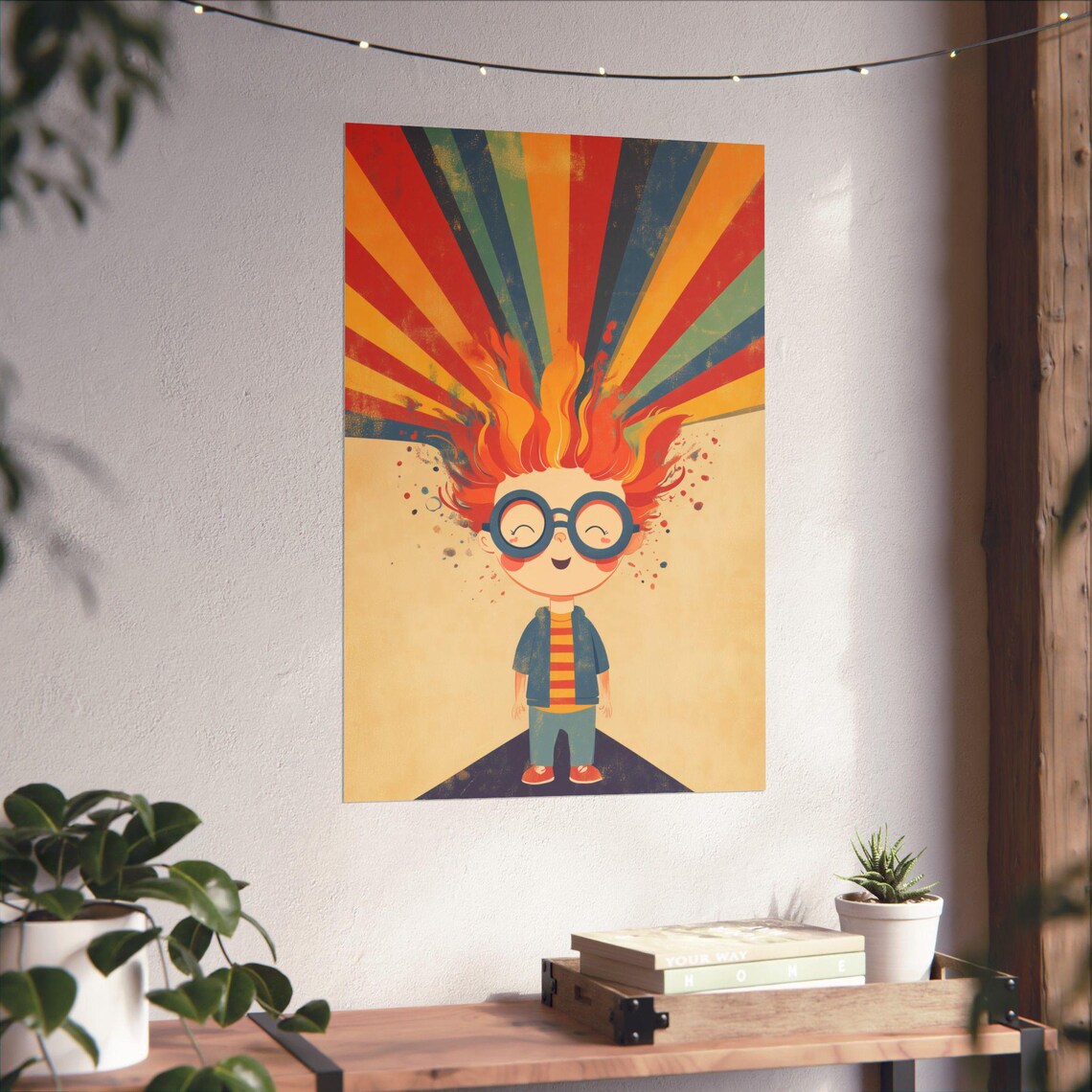 Mind On Fire Mental Health Neurodiversity Poster - Image 4