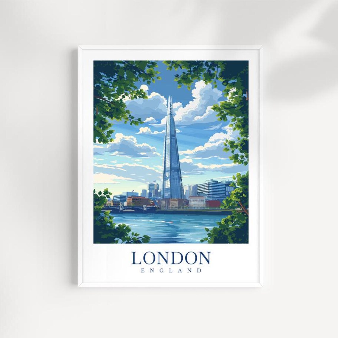 London City Travel Print Wall Art England Wall Hanging Home Dcor London Gift Art Lovers England Art Lover Gift London Traveler Gift
