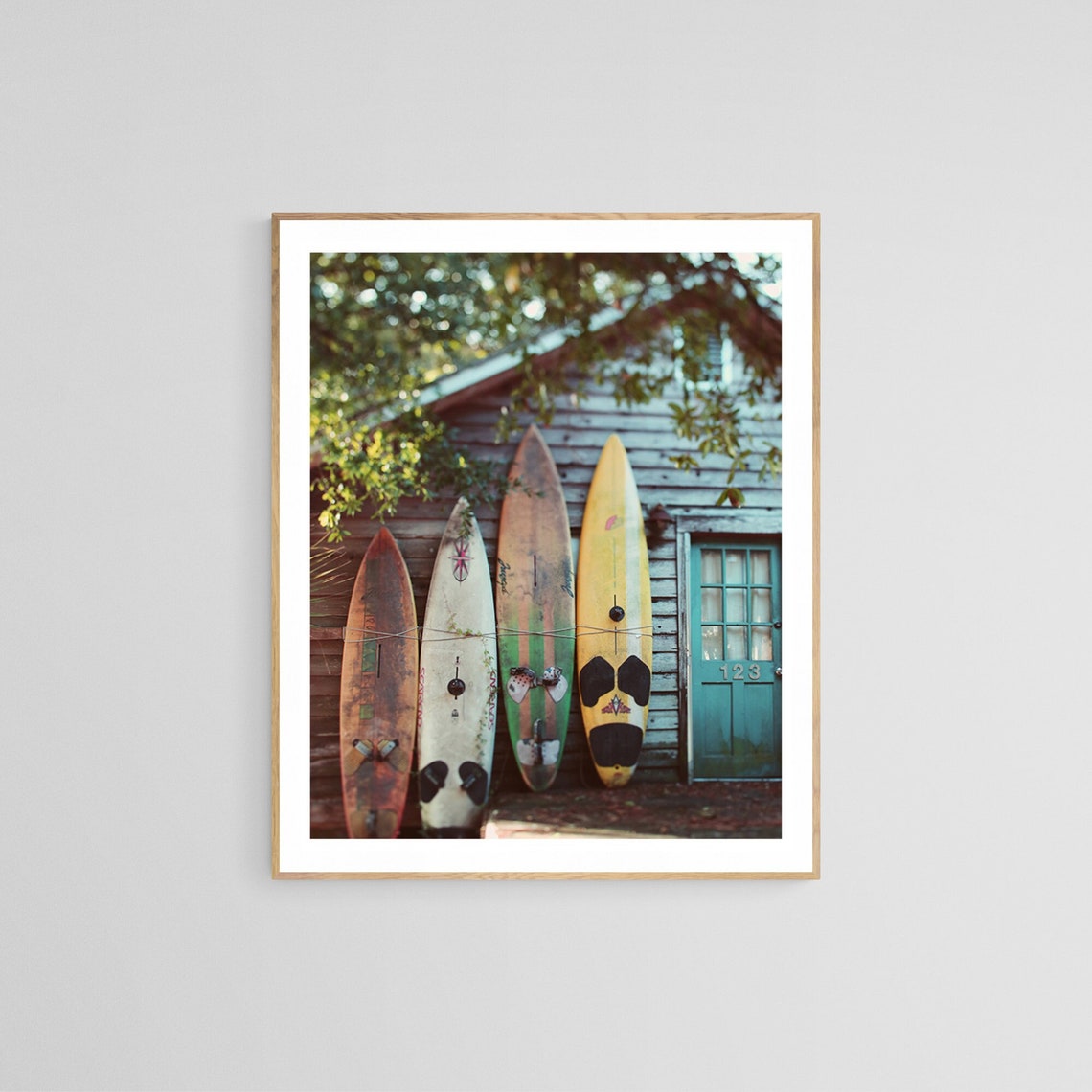 Surfer Photograph, Coastal Beach Art Print