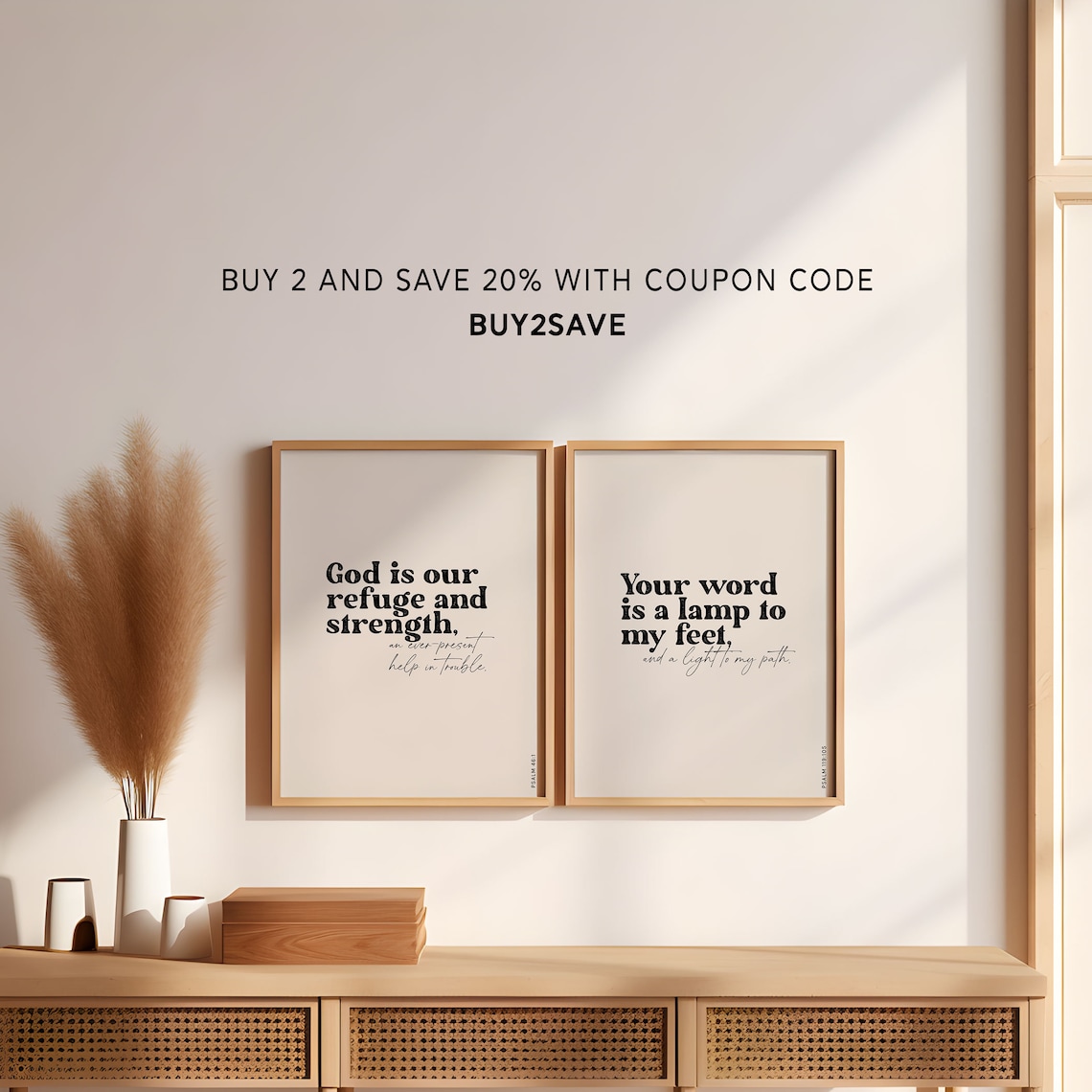 Seek First His Kingdom, Matthew 6:33 Scripture Print - Image 2
