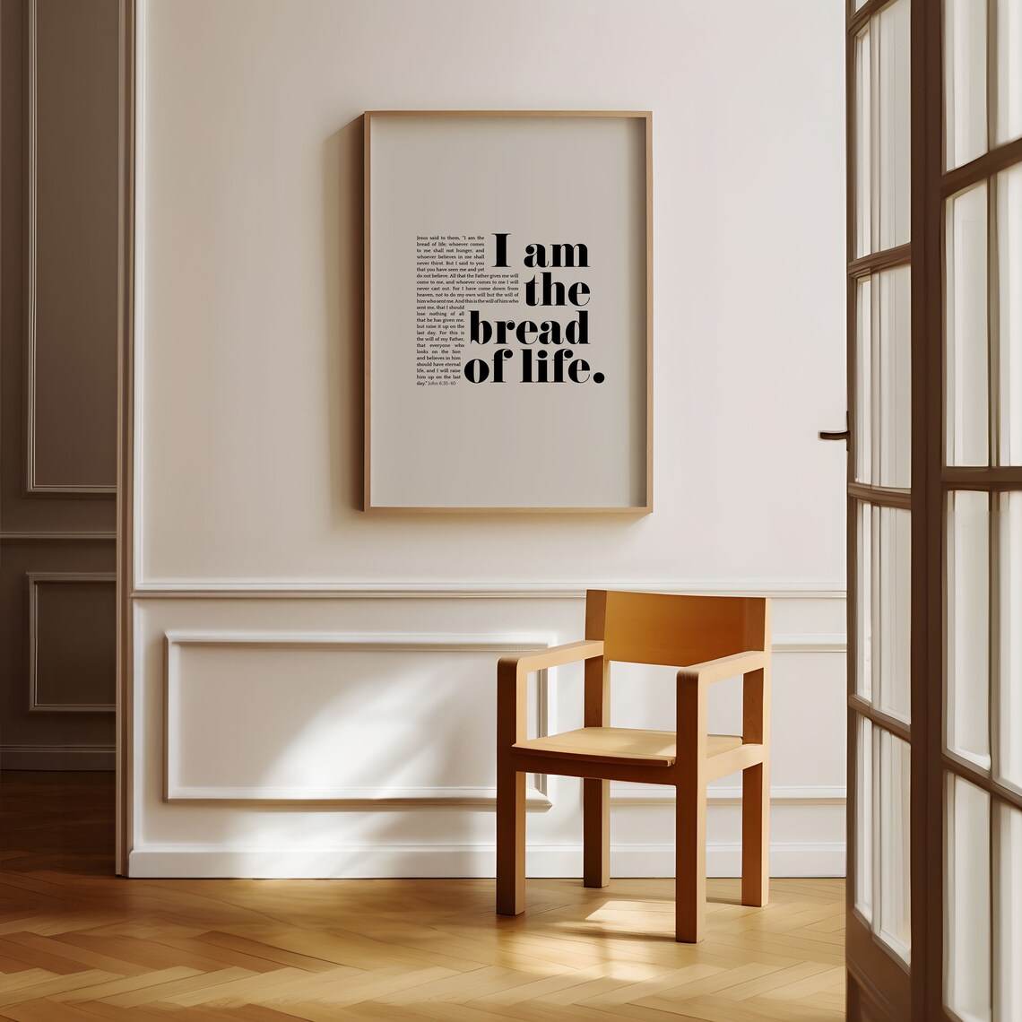 I Am The Bread Of Life, John 6:35 Art Print - Image 5