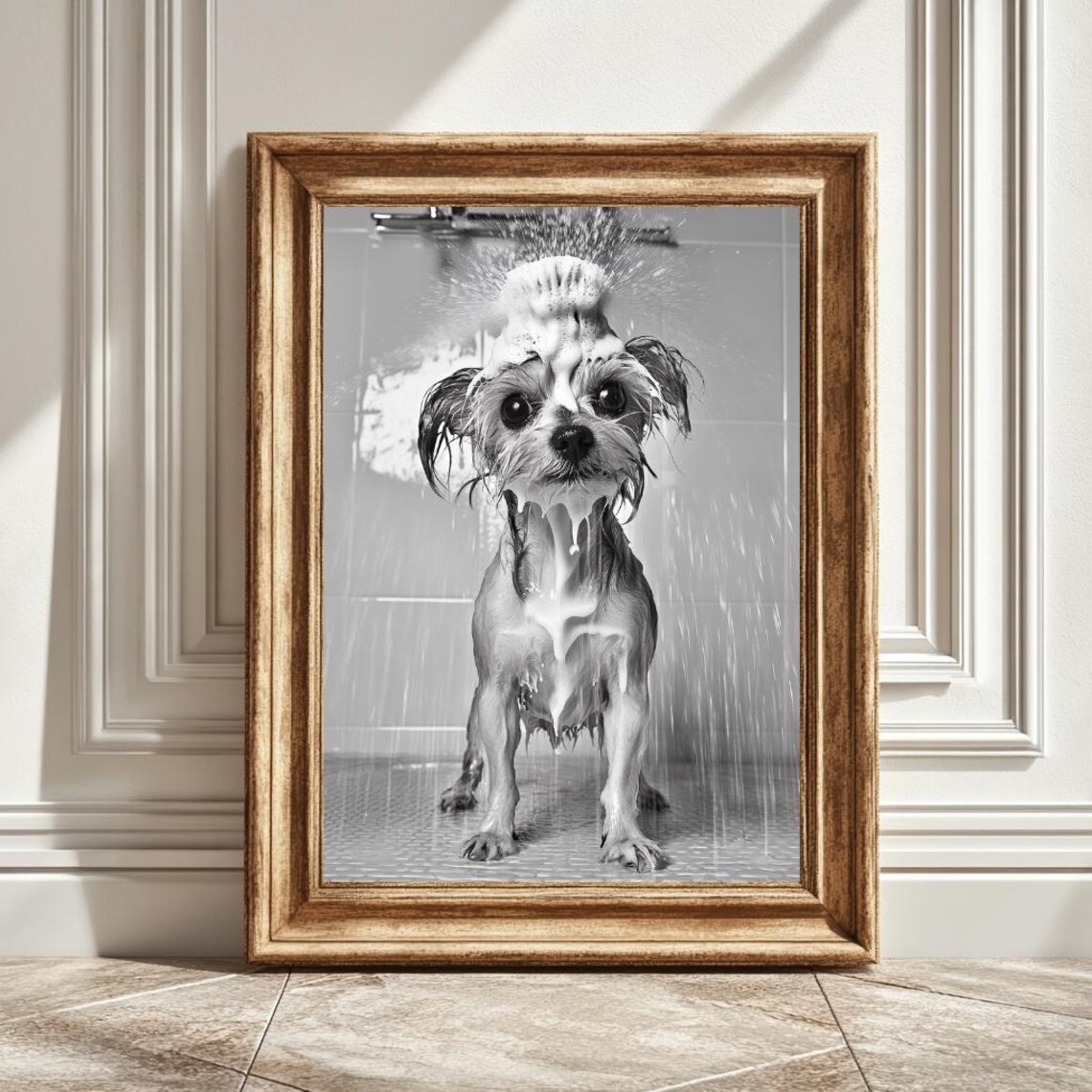 Yorkshire Terrier Art Print, Pet Lover Gift
