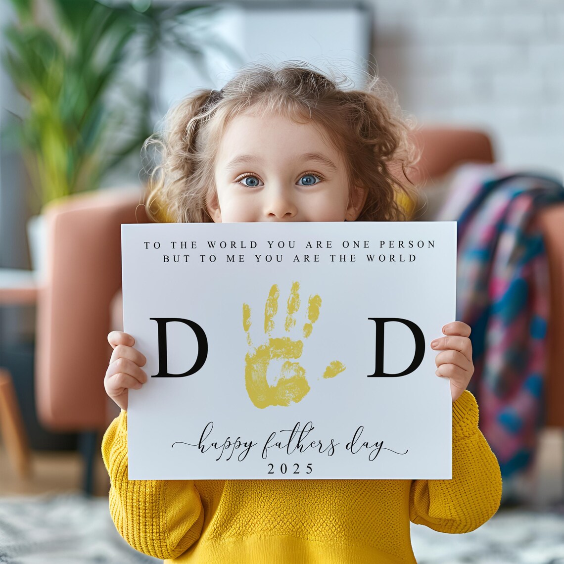 Father's Day Handprint - DIY Craft Art - Image 3