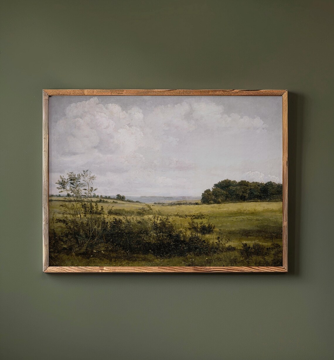 Vintage Landscape Art Print, French Country Decor - Image 2