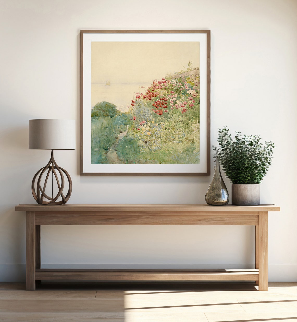 Impressionist Oil Painting Art Field Of Poppies Isles Of Shoals Home Wall Art Decor Vivid Art Print Fch 102 - Image 3