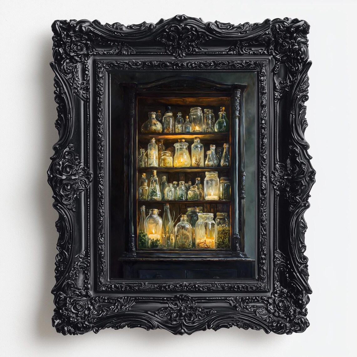 Witch Vintage Apothecary, Dark Academia Art Print - Image 2
