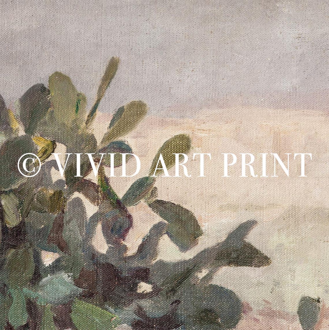 Muted Landscape Wall Art Vintage Cottage Core Desert Wall Art Home Decor Vivid Art Print Jc 226 - Image 4