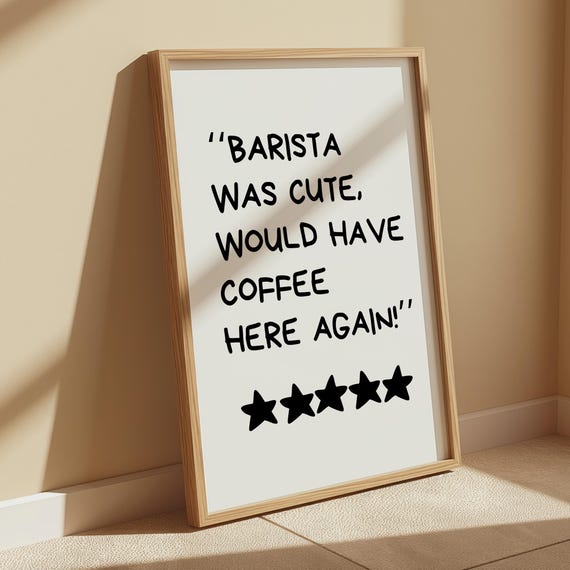 Coffee Wall Art Black Aesthetic Kitchen Decor Trendy Kitchen Poster Kitchen Coffee Lover Gift Coffee Bar Print Coffee Poster