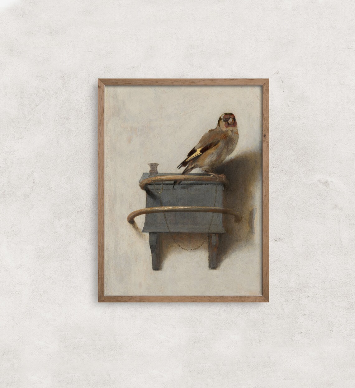 The Goldfinch Vintage Art Print, Kids Wall Decor
