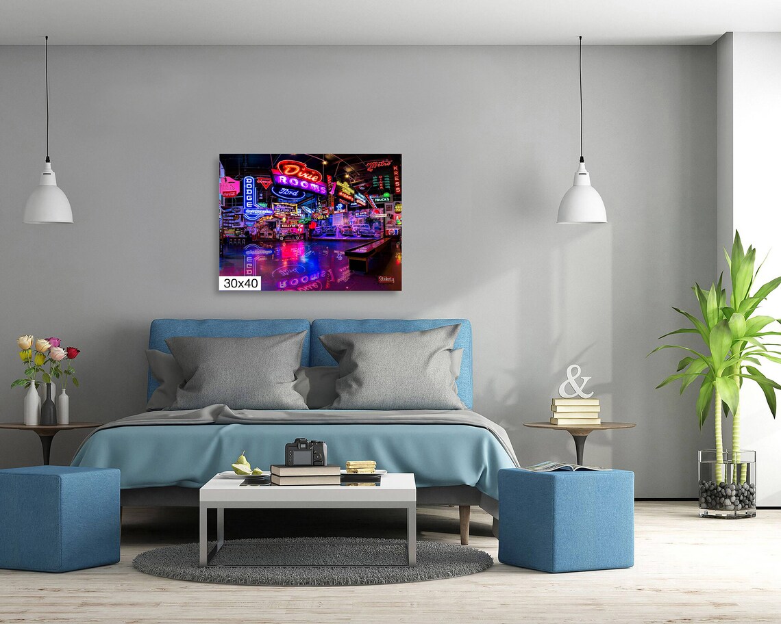 Tulsa Stokely Center Preserved Signs Art Print - Image 5