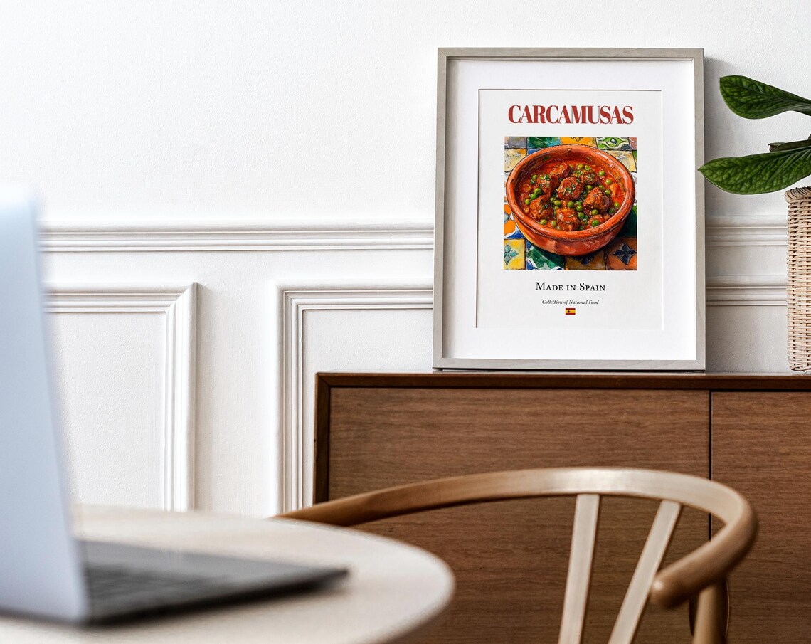 Carcamusas Traditional Spanish Food Dining Room Decor - Image 4