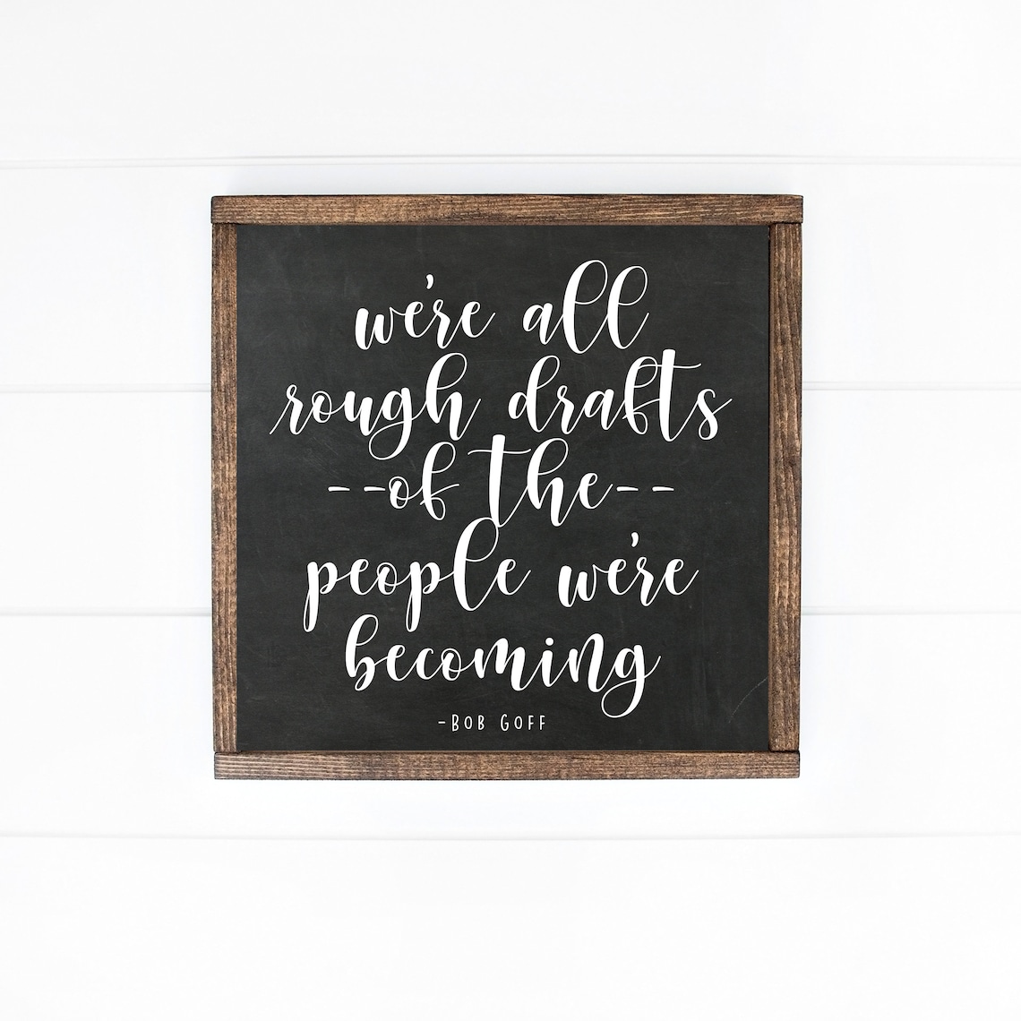 Bob Goff Quotes Sign Print, Farmhouse Office Art