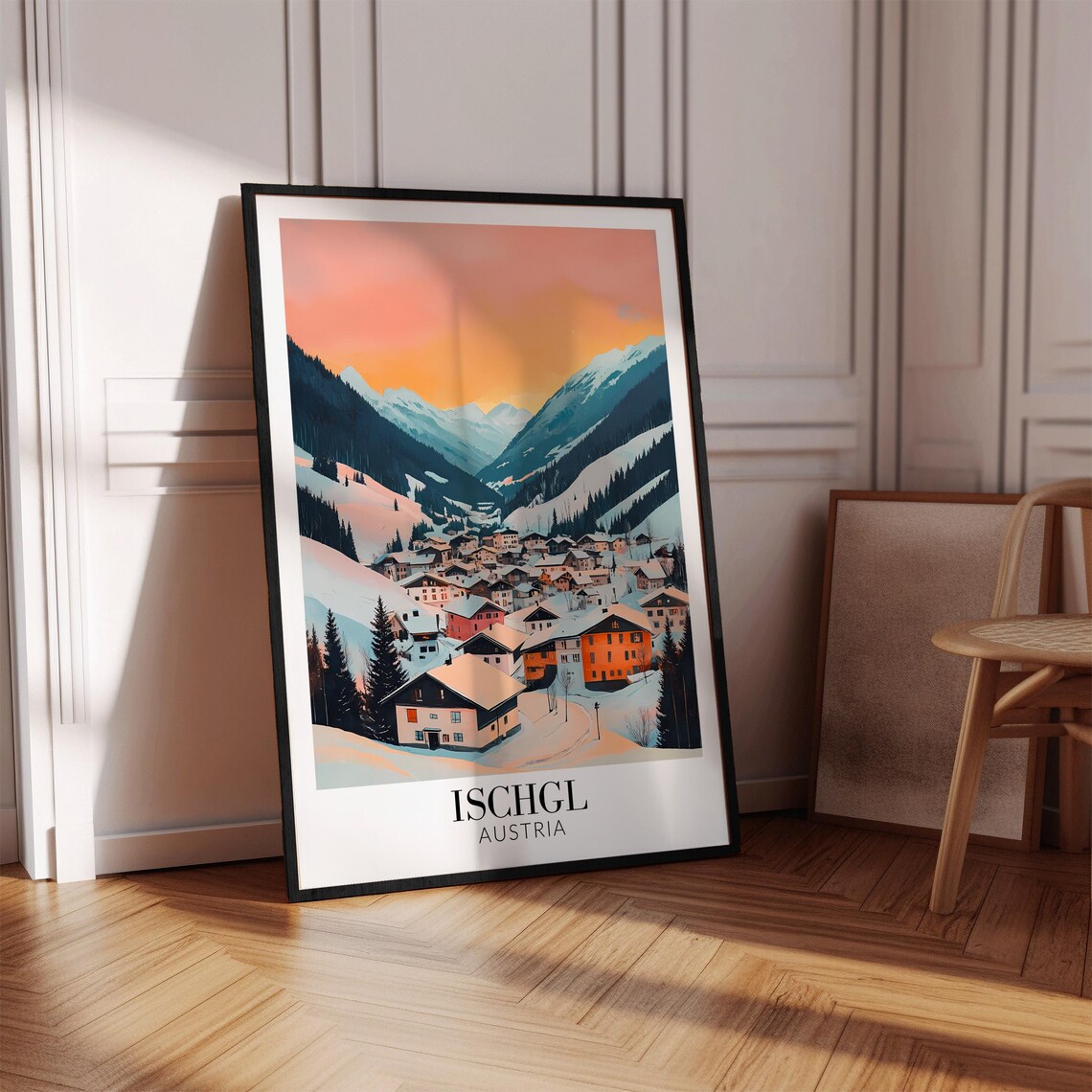 Ischgl Austria Travel Poster, Wall Art Print - Image 4